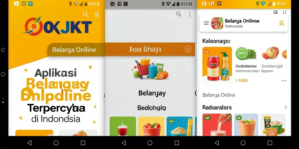 Antarmuka pengguna OKJKT yang intuitif dan menarik.