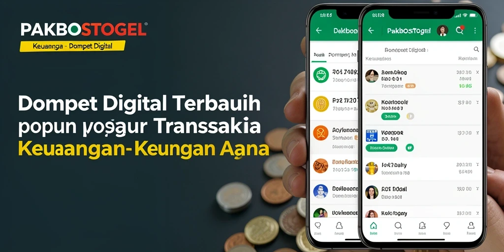 Antarmuka pengguna PAKBOSTOGEL yang sederhana dan menarik.