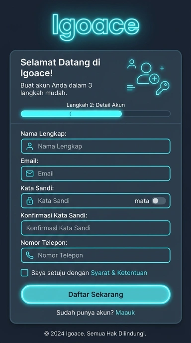 Panduan Lengkap Registrasi Akun lgoace untuk Pengguna Android